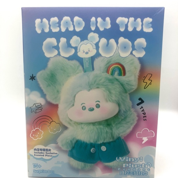 LEISURE RAINBOW - Miniso x Disney Mickey Head in the Clouds Plush, Confirmed - Picture 3 of 9